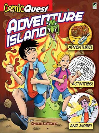 Knjiga ComicQuest Adventure Island Cherie Zamazing