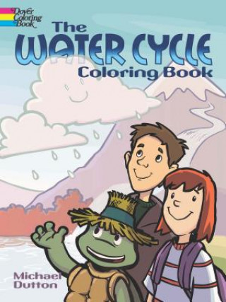 Книга Water Cycle Coloring Book Michael Dutton