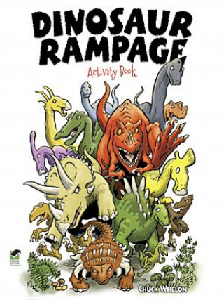 Kniha Dinosaur Rampage Activity Book Whelon