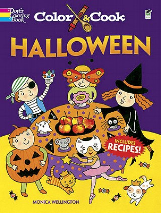 Carte Color & Cook Halloween Monica Wellington