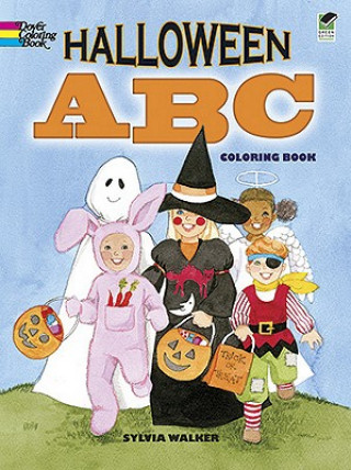 Carte Halloween ABC Coloring Book Sylvia Walker