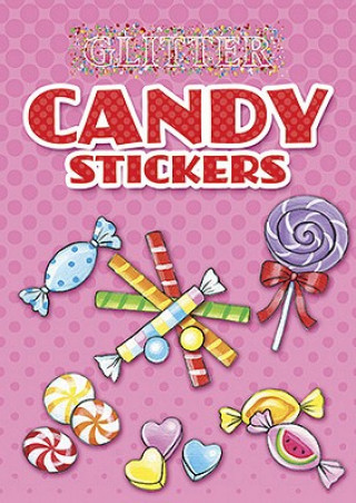 Carte Glitter Candy Stickers Noelle Dahlen