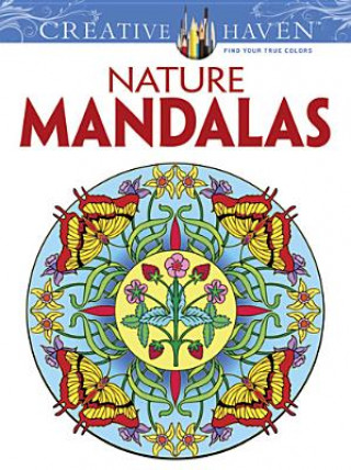 Книга Creative Haven Nature Mandalas Marty Noble