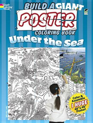 Carte Build a Giant Poster Coloring Book--Under the Sea Jan Sovák