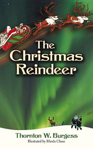 Book Christmas Reindeer Thornton Burgess