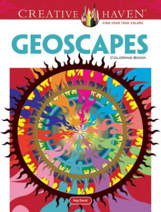 Kniha Creative Haven Geoscapes Coloring Book David Hop