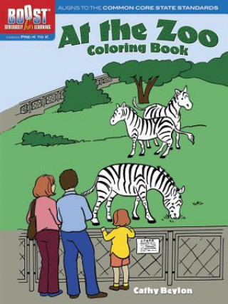 Kniha BOOST At the Zoo Coloring Book Cathy Beylon