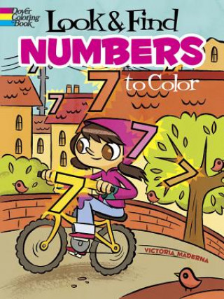 Carte Look & Find Numbers to Color Victoria Maderna