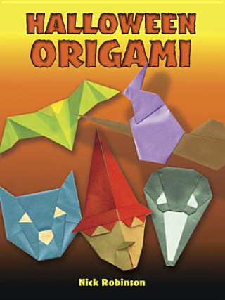 Book Halloween Origami Robinson