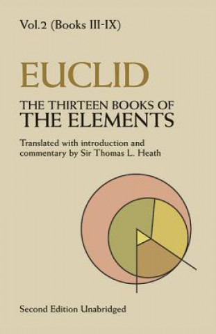 Carte Thirteen Books of the Elements, Vol. 2 Euclid