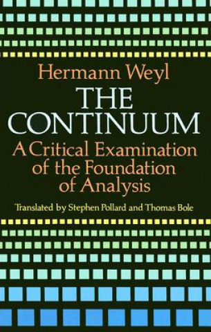 Carte Continuum Hermann Weyl