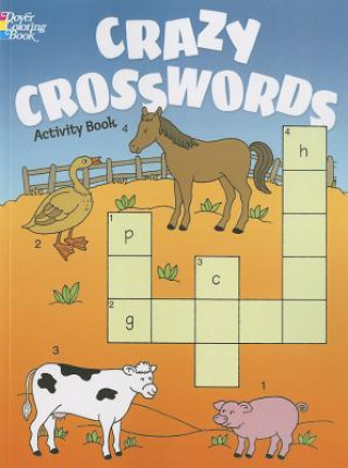 Könyv Crazy Crosswords Activity Book Anna Pomaska