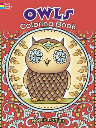 Kniha Owls Coloring Book Noelle Dahlen