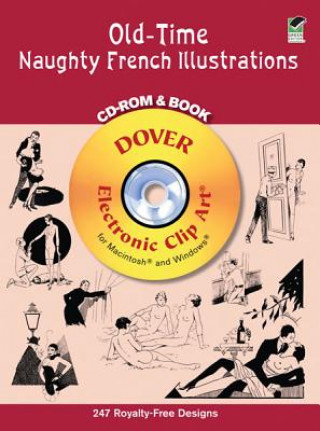 Książka Old-Time Naughty French Illus CD-Ro Dover