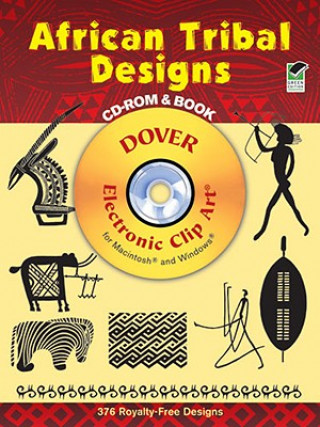 Carte African Tribal Designs CD-ROM and Book Geoffrey Williams