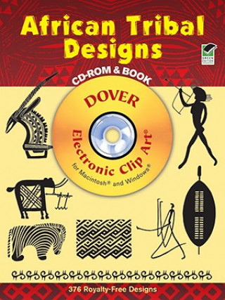 Könyv African Tribal Designs CD-ROM and Book Geoffrey Williams