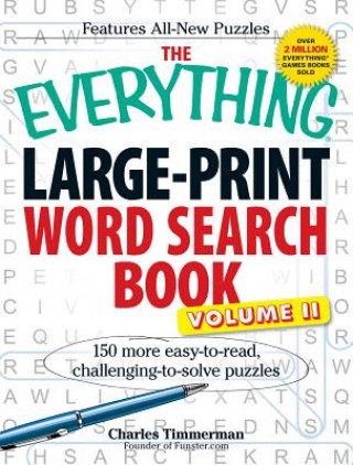 Książka Everything Large-Print Word Search Book, Volume II Charles Timmerman