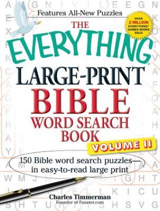 Book Everything Large-Print Bible Word Search Book, Volume II Charles Timmerman