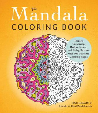 Kniha Mandala Coloring Book Jim Gogarty