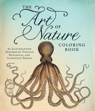 Könyv Art of Nature Coloring Book Adams Media