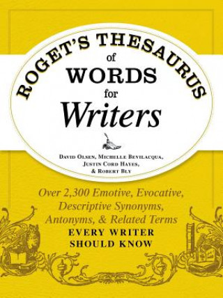 Kniha Roget's Thesaurus of Words for Writers David