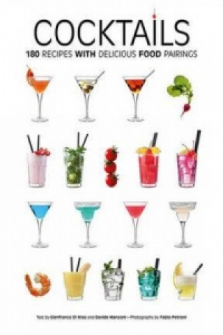 Livro Cocktails with Ideal Food Recipes Gianfranco Di Niso