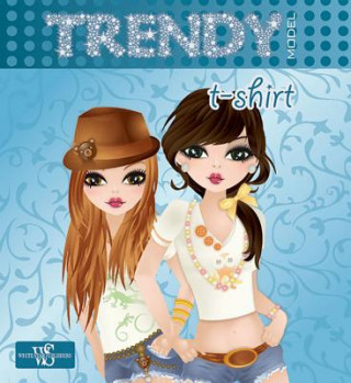 Kniha Trendy Model T-Shirt White Star
