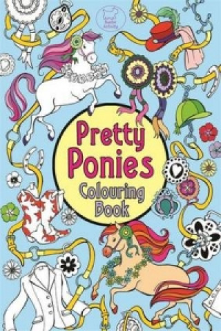 Könyv Pretty Ponies Colouring Book Ann Kronheimer
