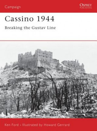 Kniha Cassino 1944 Ken Ford