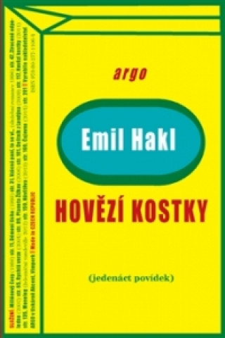 Книга Hovězí kostky Emil Hakl