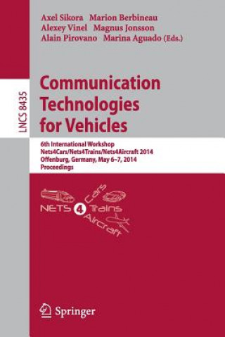 Kniha Communication Technologies for Vehicles Axel Sikora