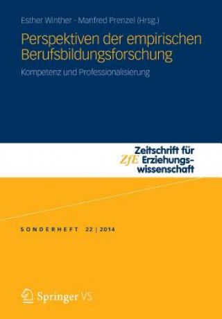 Livre Perspektiven Der Empirischen Berufsbildungsforschung Esther Winther