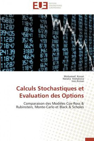 Carte Calculs Stochastiques Et Evaluation Des Options Mohamed Kossa