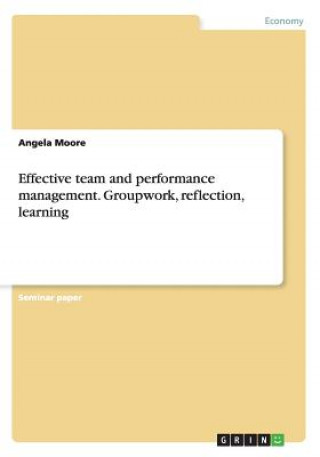 Kniha Effective team and performance management. Groupwork, reflection, learning Angela Moore