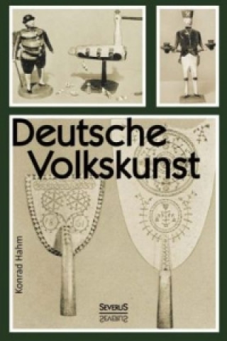 Kniha Deutsche Volkskunst Konrad Hahm