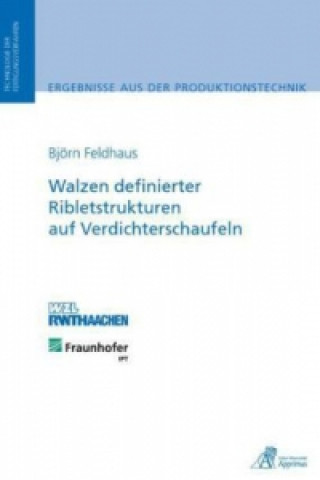 Книга Walzen definierter Ribletstrukturen auf Verdichterschaufeln Björn Feldhaus