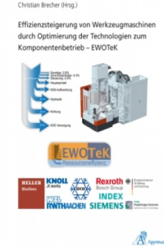 Knjiga Effizienzsteigerung von Werkzeugmaschinen durch Optimierung der Technologien zum Komponentenbetrieb - EWOTeK Christian Brecher