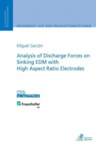 Könyv Analysis of Discharge Forces on Sinking EDM with High Aspect Ratio Electrodes Miguel Leonardo Garzón Moreno