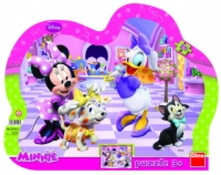 Hra/Hračka Puzzle Minnie a mazlíčci 
