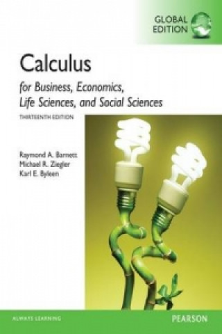 Könyv Calculus for Business, Economics, Life Sciences and Social Sciences, Global Edition Raymond Barnett & Michael Ziegler