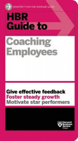 Kniha HBR Guide to Coaching Employees (HBR Guide Series) 