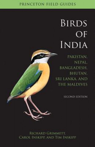Książka Birds of India Richard Grimmett