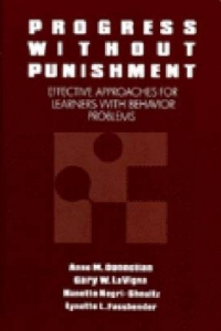 Knjiga Progress without Punishment Anne M. Donnellan