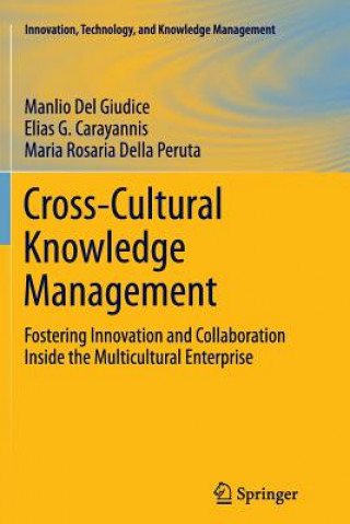 Knjiga Cross-Cultural Knowledge Management Manlio Del Giudice