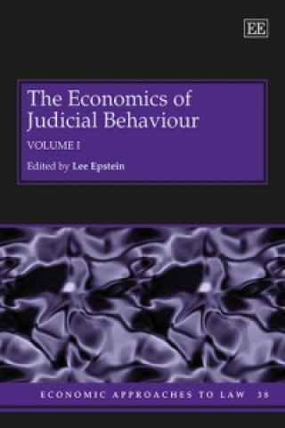 Livre Economics of Judicial Behaviour Lee Epstein