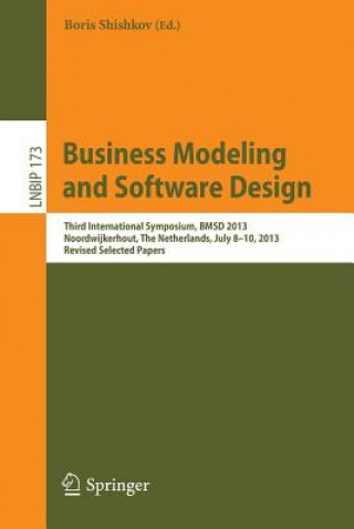 Knjiga Business Modeling and Software Design Boris Shishkov