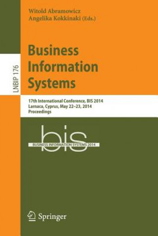 Kniha Business Information Systems Witold Abramowicz