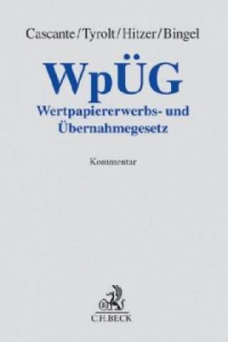 Buch WpÜG, Kommentar Christian Cascante