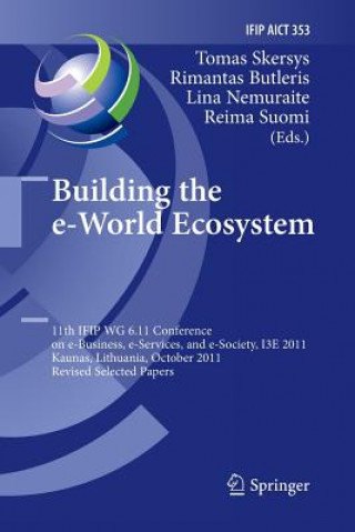 Könyv Building the e-World Ecosystem Tomas Skersys