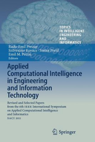 Książka Applied Computational Intelligence in Engineering and Information Technology Radu-Emil Precup